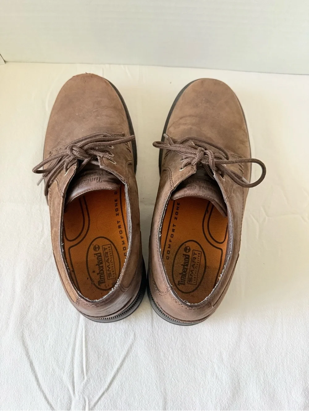 Timberland Waterproof Montgomery Bay Oxfords Mens Size 8 M Brown Leather